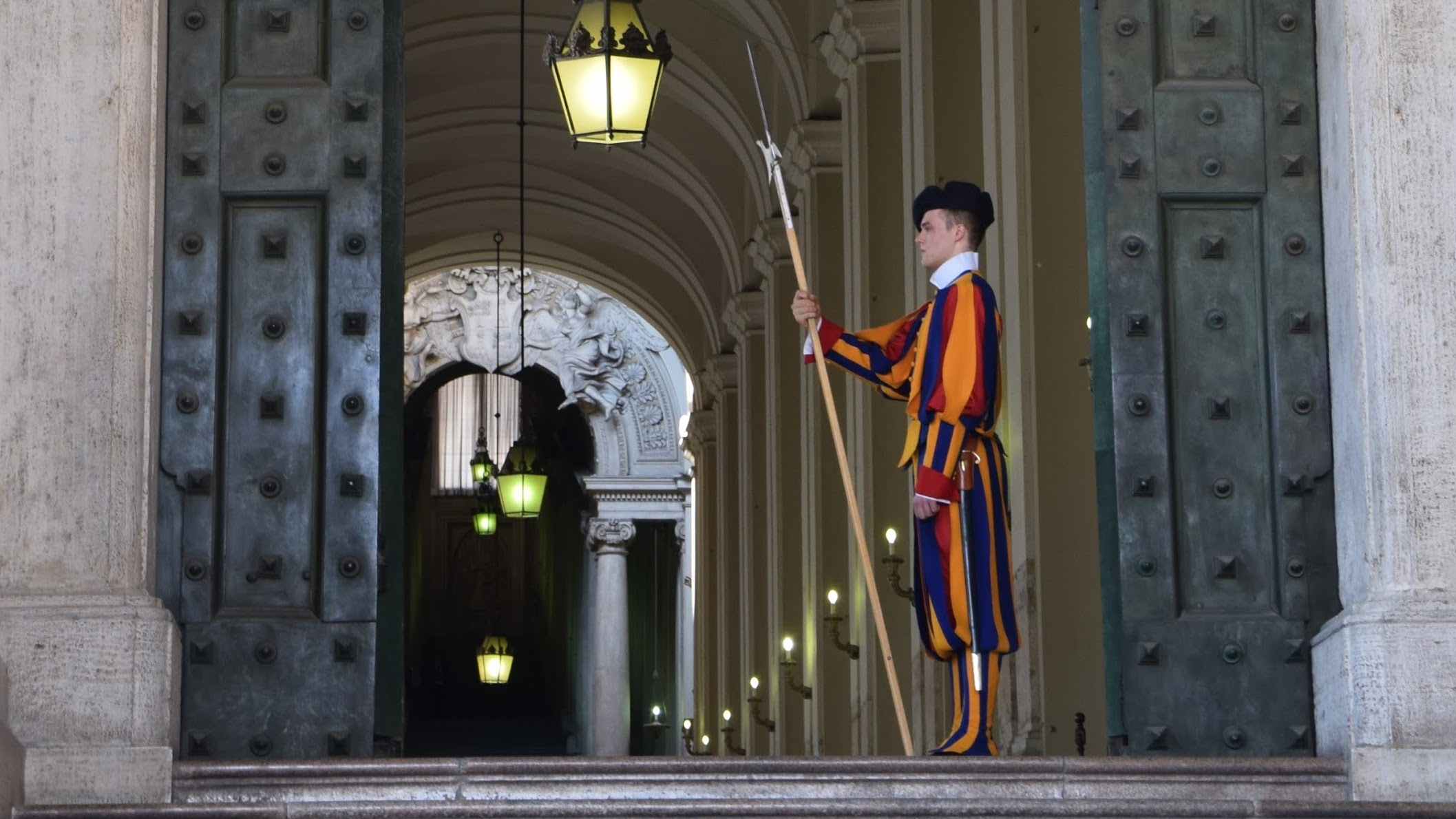 A guard standing at a gate, ensuring only those who meet the conditions are allowed through.